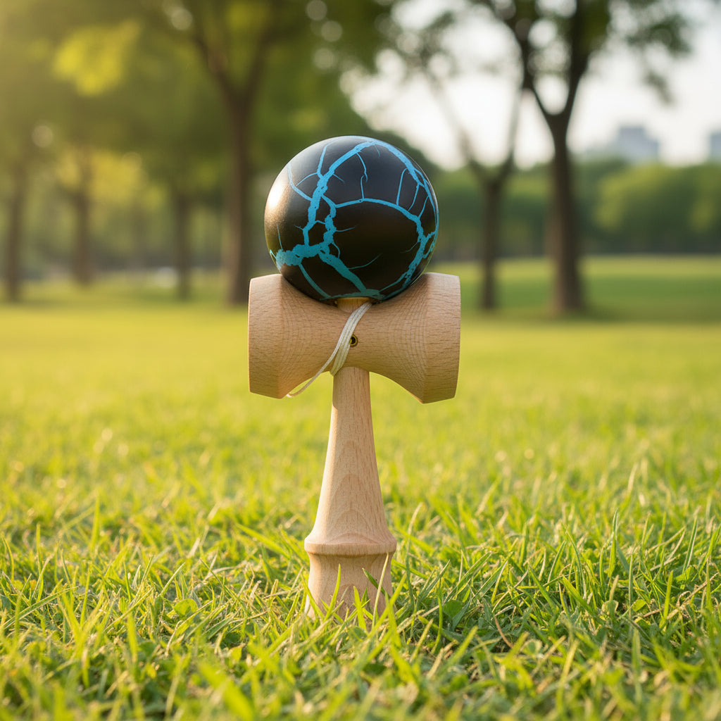 Educational Bamboo Kendama Skill Ball For All Ages!