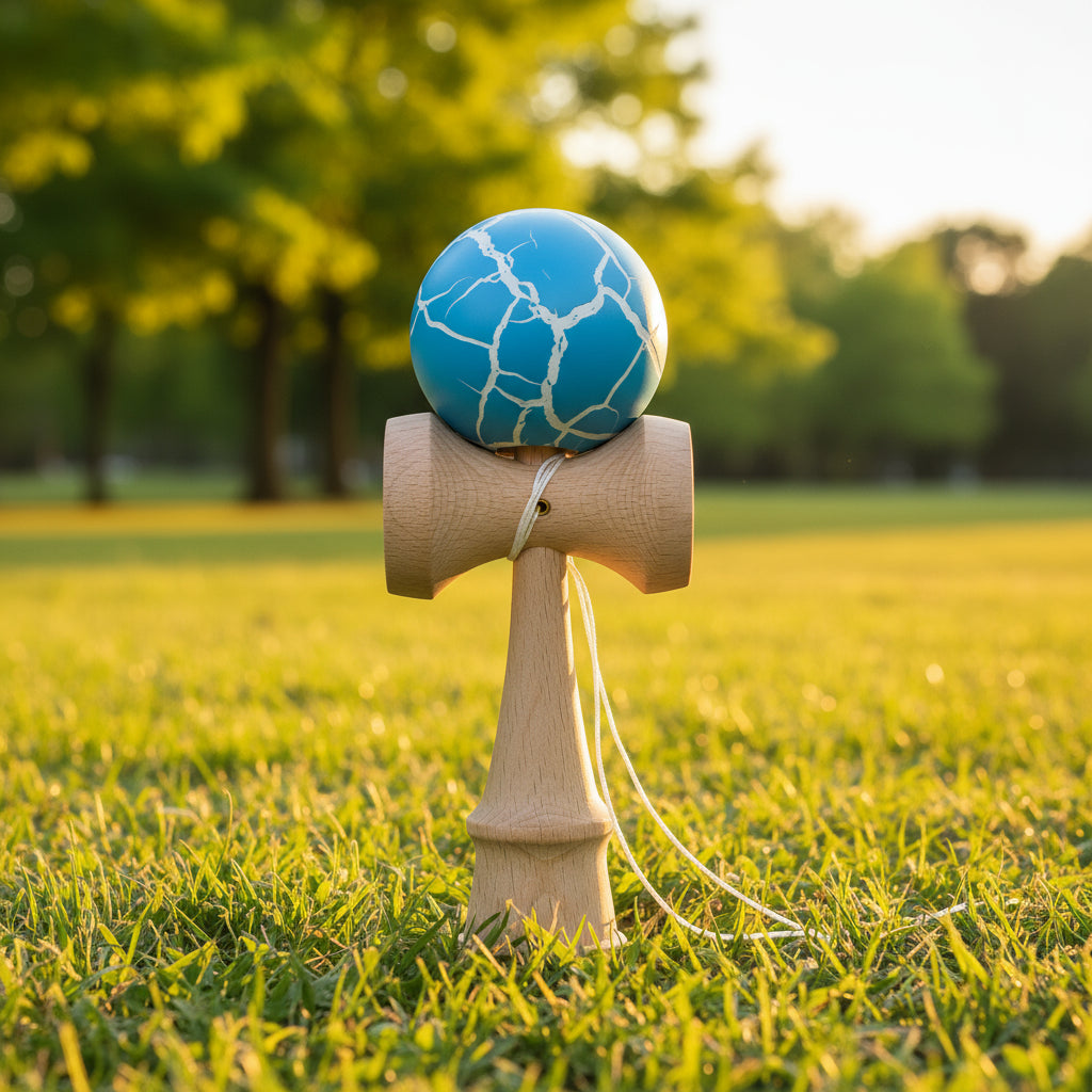 Educational Bamboo Kendama Skill Ball For All Ages!