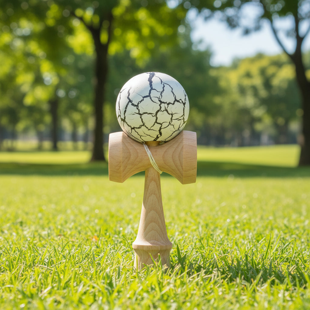 Educational Bamboo Kendama Skill Ball For All Ages!