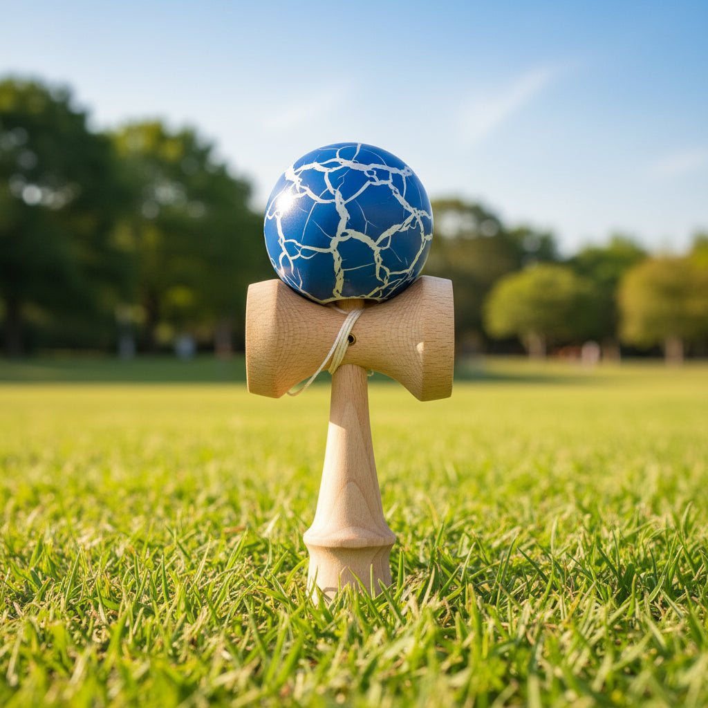 Educational Bamboo Kendama Skill Ball For All Ages!