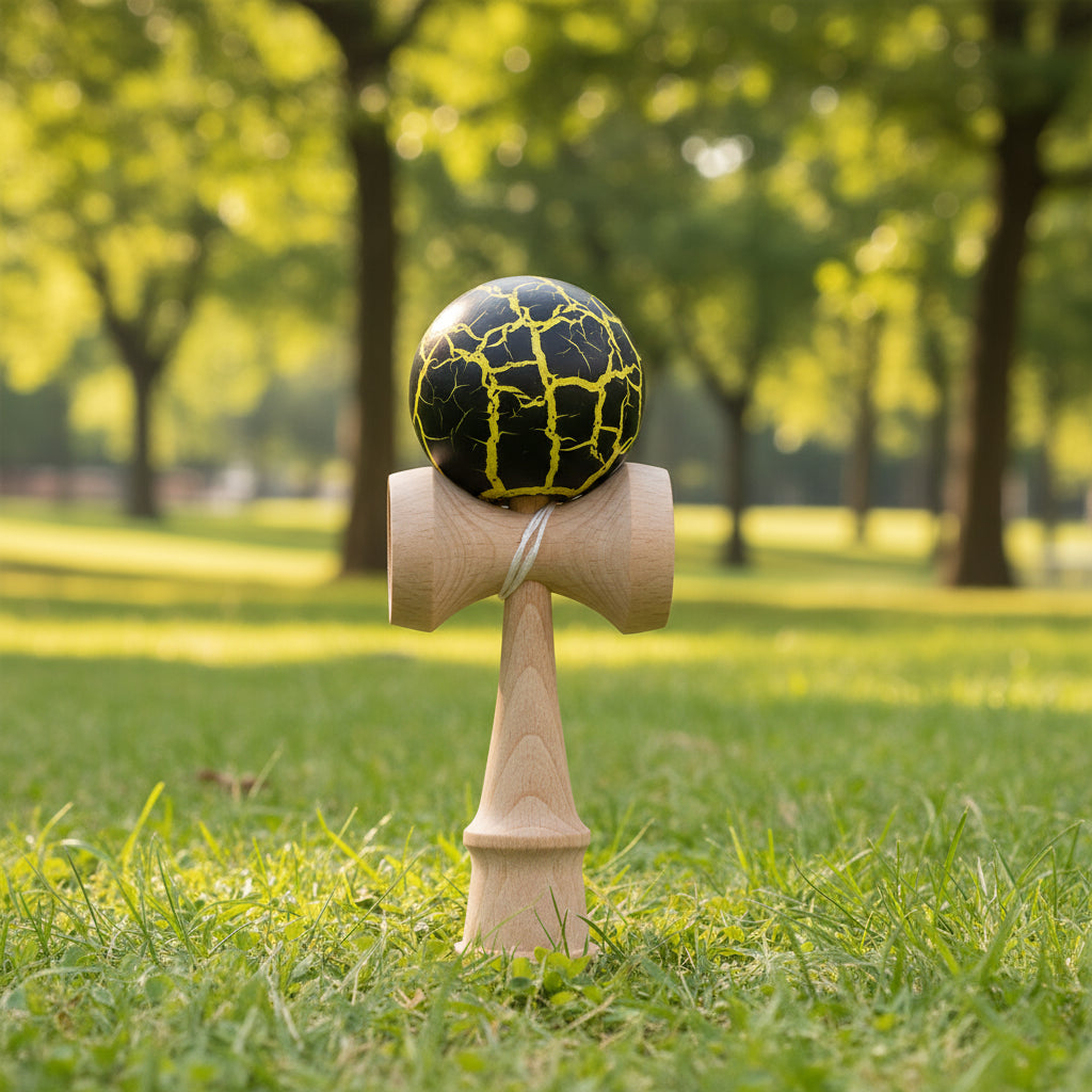 Educational Bamboo Kendama Skill Ball For All Ages!